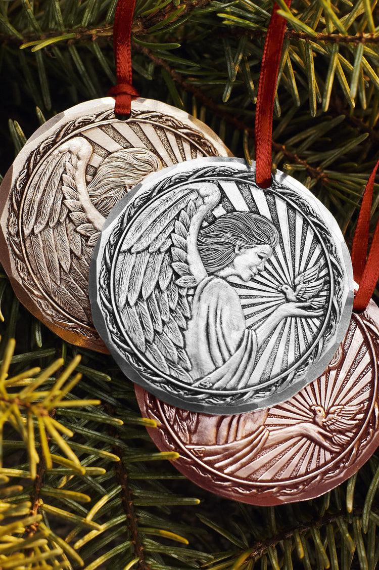 2020 Annual Ornament - Angel of Peace (Bronze)