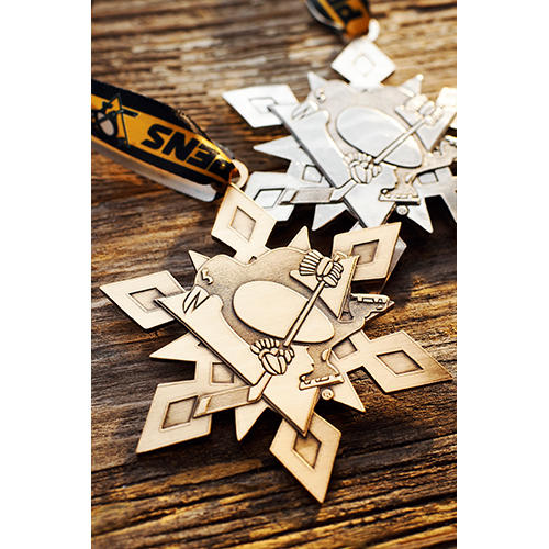 2020 Annual Pittsburgh Penguins Snowflake Ornament (Aluminum) - Wendell August Forge
