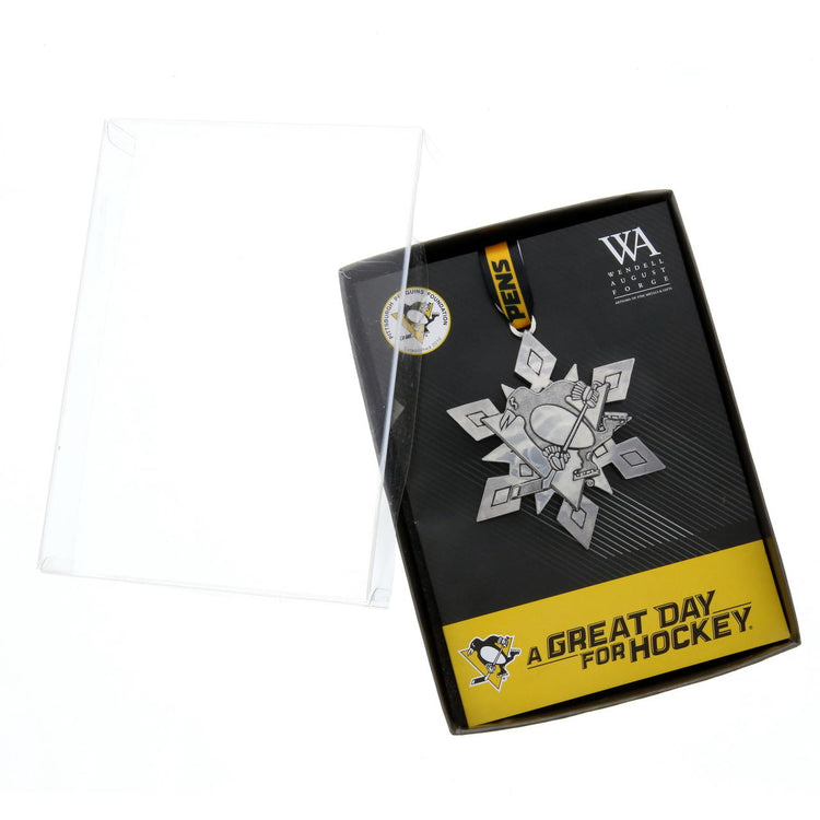 2020 Annual Pittsburgh Penguins Snowflake Ornament (Aluminum) - Wendell August Forge