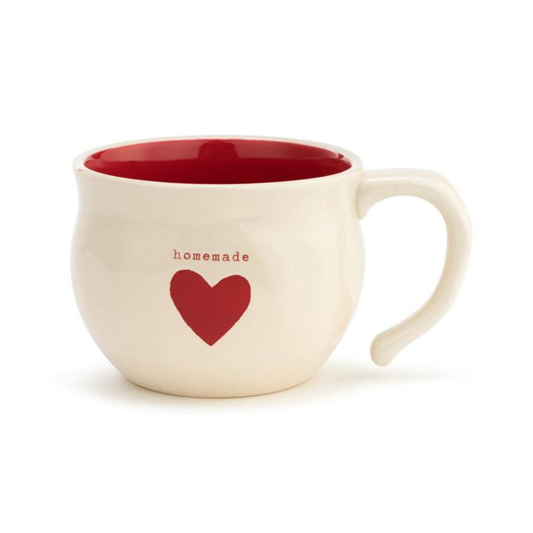 Homemade Heart Soup Bowl