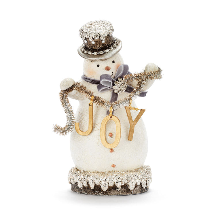 Snowman Joy Sparkle Figurine