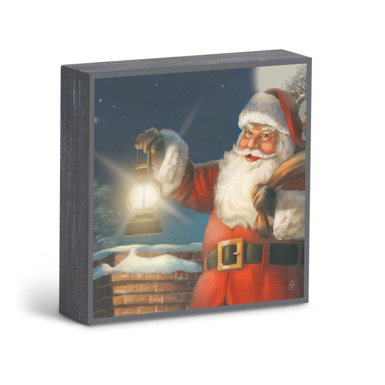 Here Comes Santa Claus Wall Art