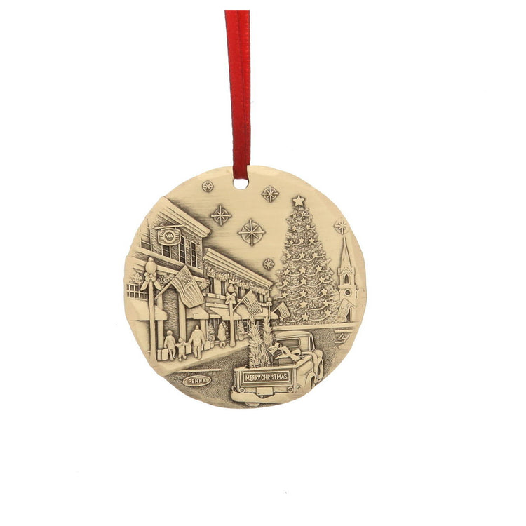 2021 Annual Ornament- An American Christmas (Bronze) 