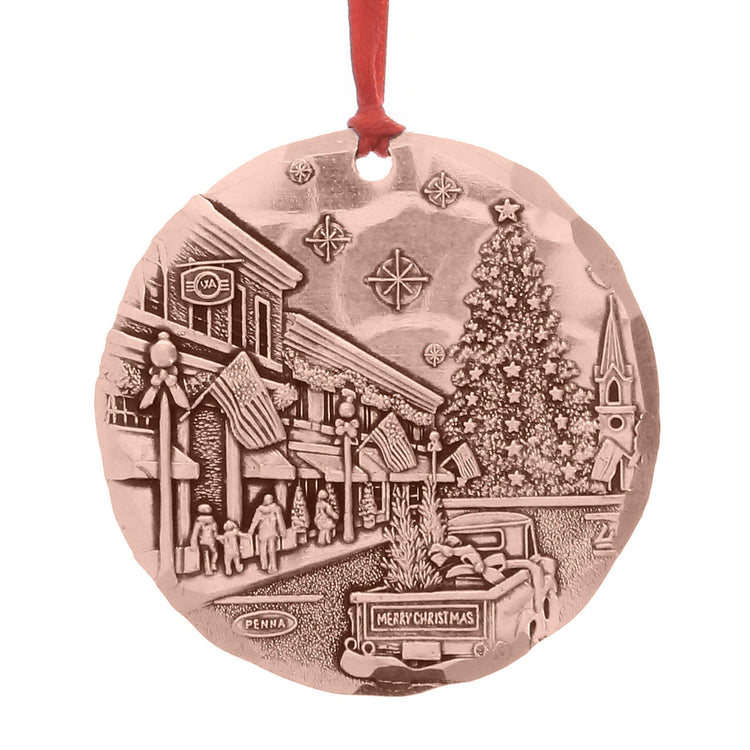 2021 Annual Ornament- An American Christmas (Copper) 