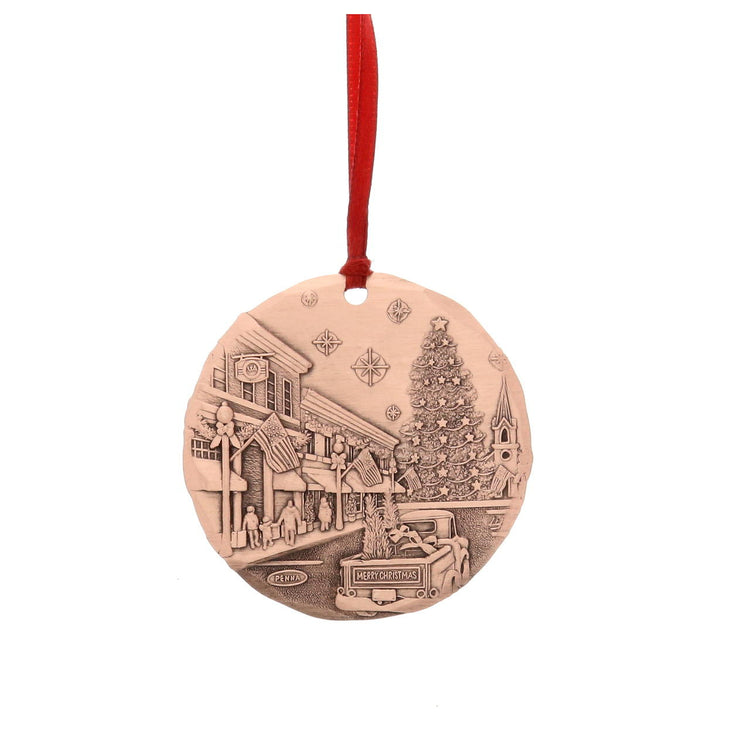 2021 Annual Ornament- An American Christmas (Copper)