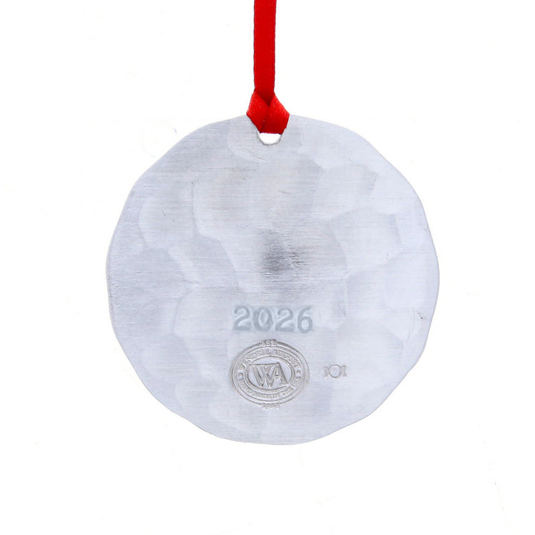 2026 Annual Ornament- Cozy Christmas Hearth (Aluminum)