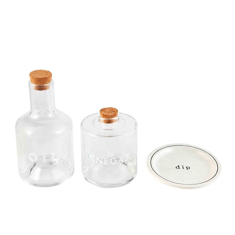 Stacked Oil & Vinegar Dip Set
