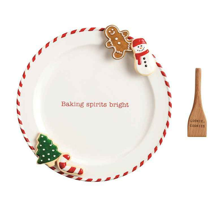 Christmas Cookie Platter Set
