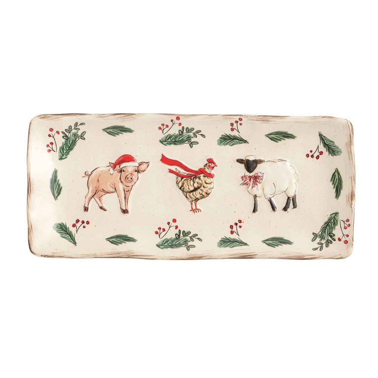Farm Animals Everything Dish