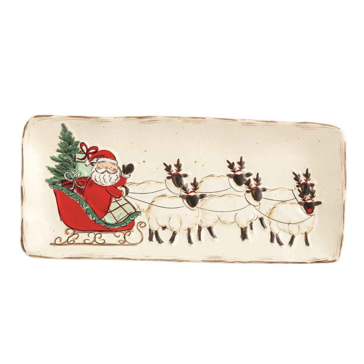 Farm Santa Everything Dish