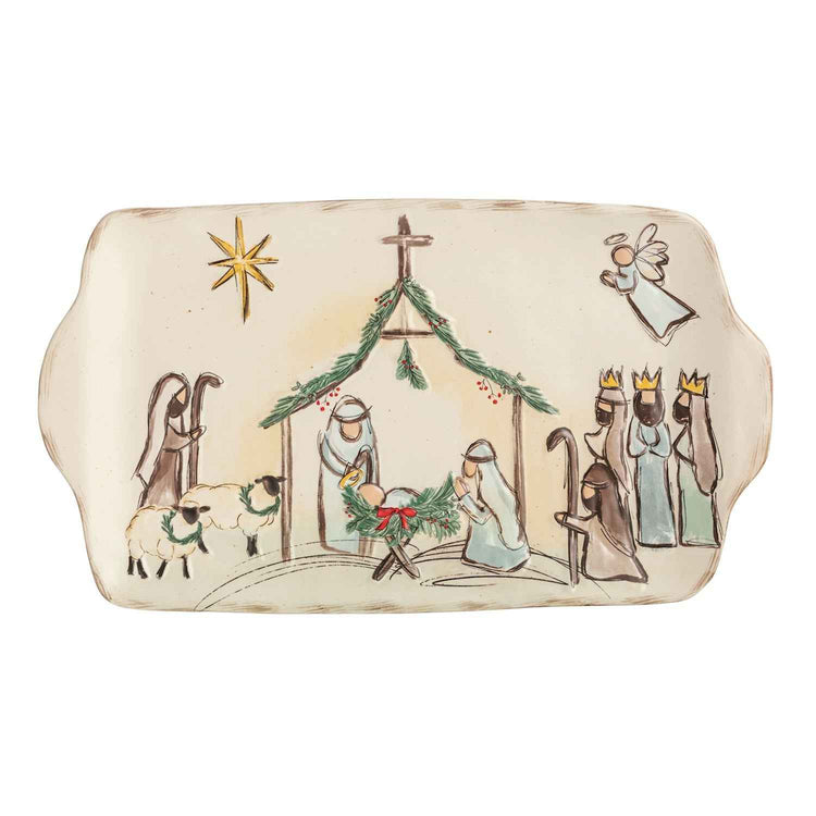 Nativity Platter