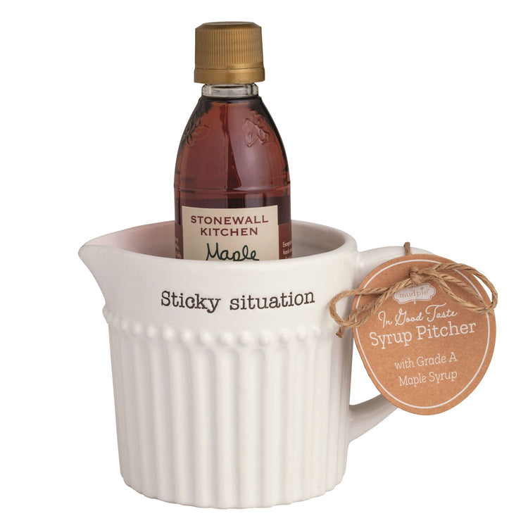 Syrup Pitcher Gift Set