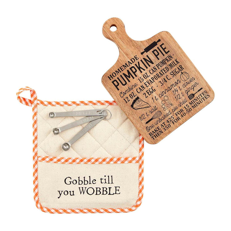 Gobble Pot Holder & Board Set