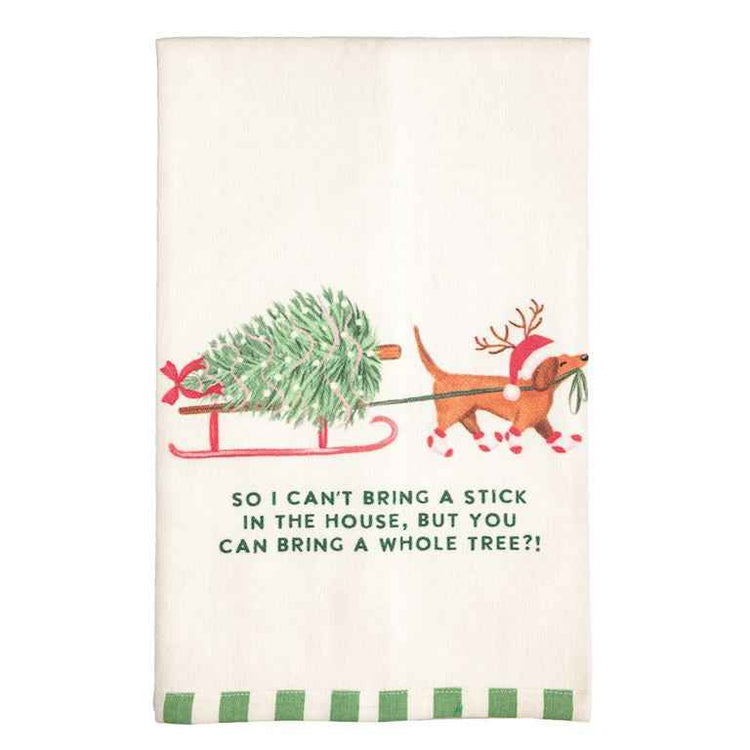 So I Can't Bring Christmas Pet Pattern Hem Towel