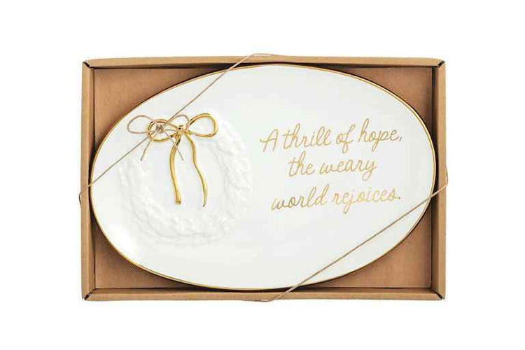 Wreath Sentiment Plate
