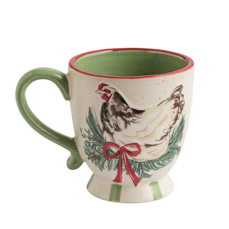 Holiday Hen Mug