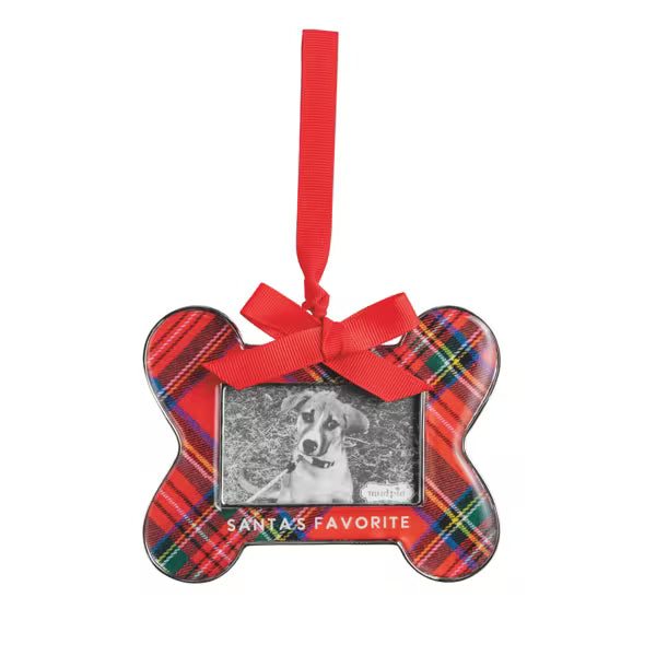Dog Bone Photo Frame Ornament