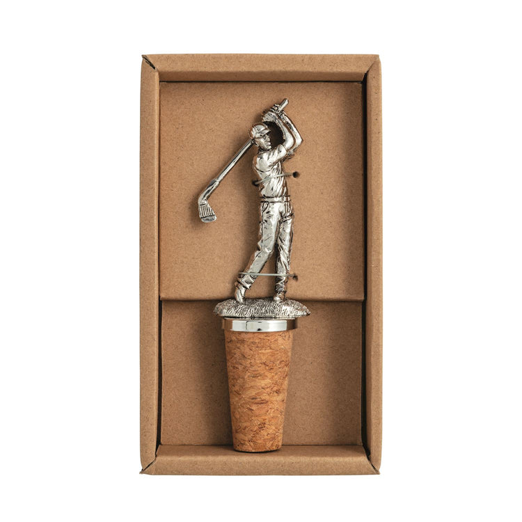 Golfer Bottle Stopper 
