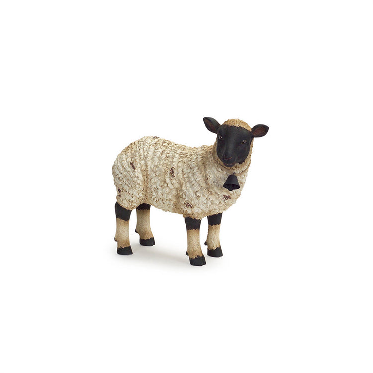 Rustic Meadow Sheep Figurine 