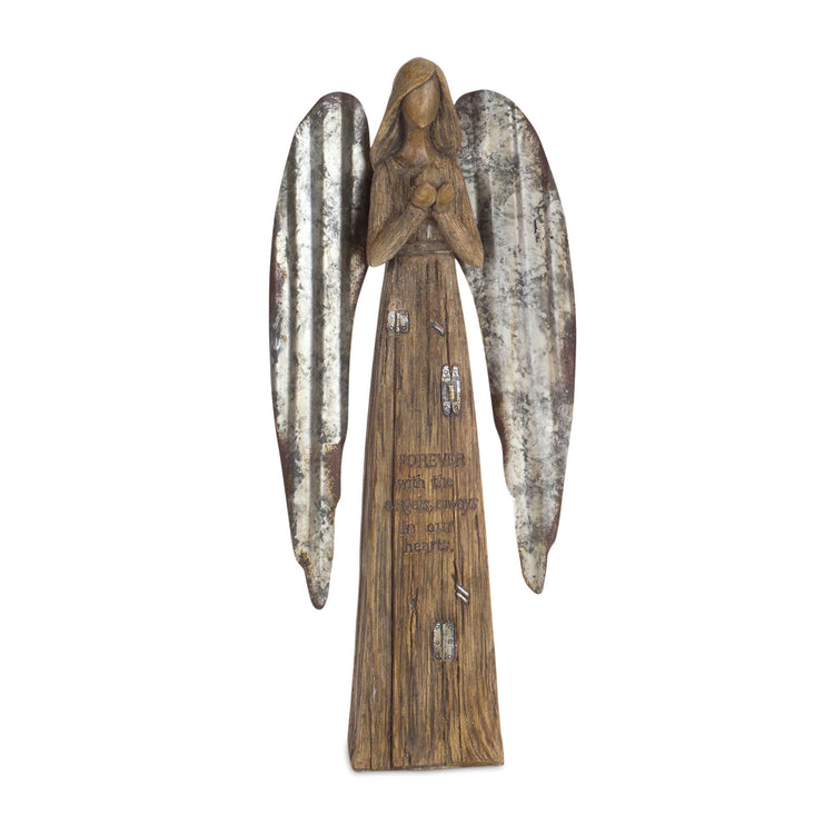 Forever in Our Hearts Memorial Angel Figurine 