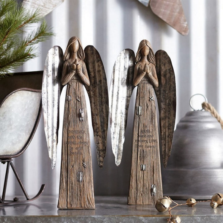 Forever in Our Hearts Memorial Angel Figurine 