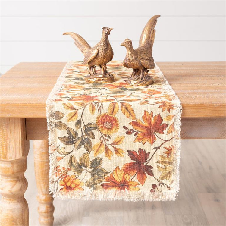 Table Runner Falling Leaves 