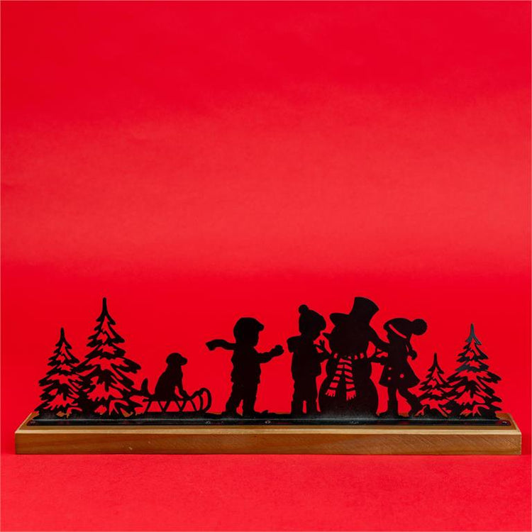 Children's Snowman Silhouette 