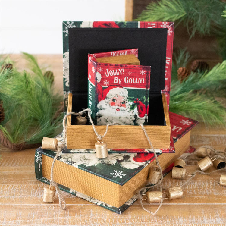 Santa Large Decorative Book