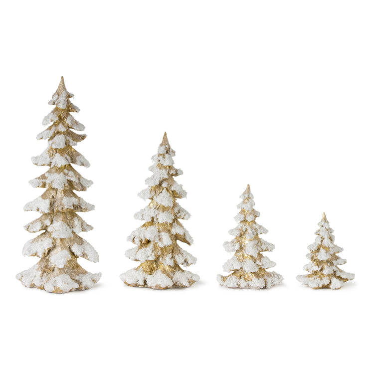 Decorative Frosted Christmas Trees
