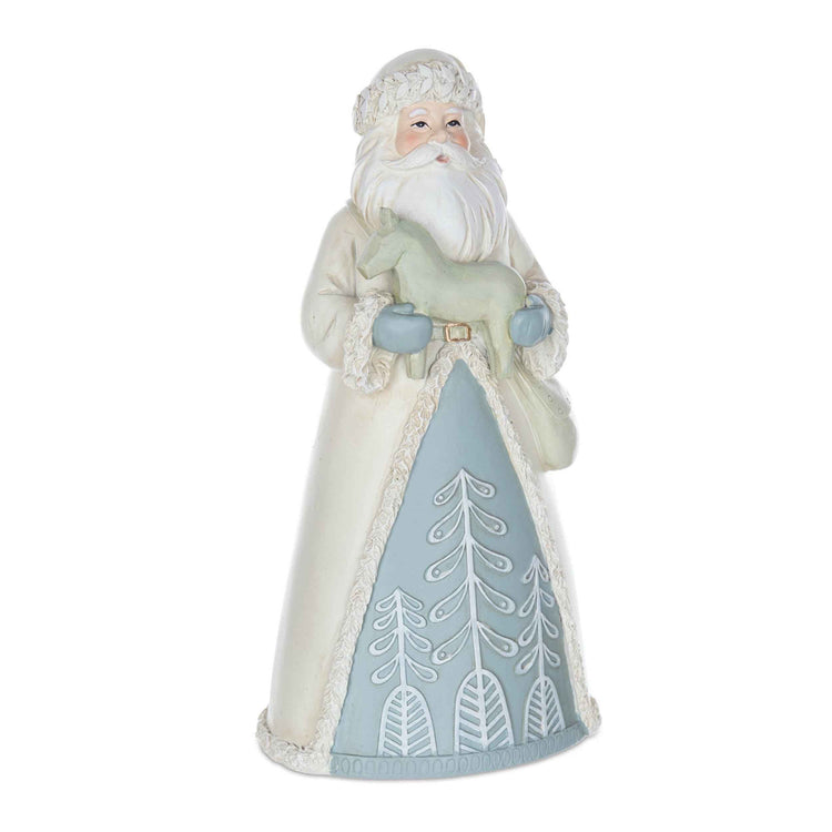 Winter Wonderland Santa with Toy Horse Figurine