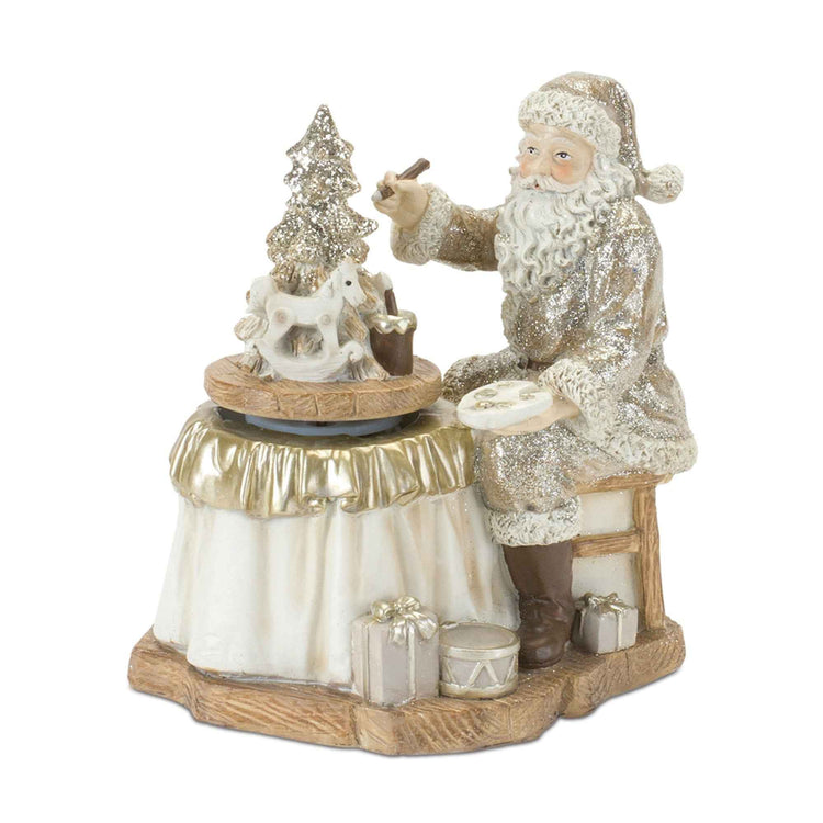 Santa's Toymaker Workshop Figurine