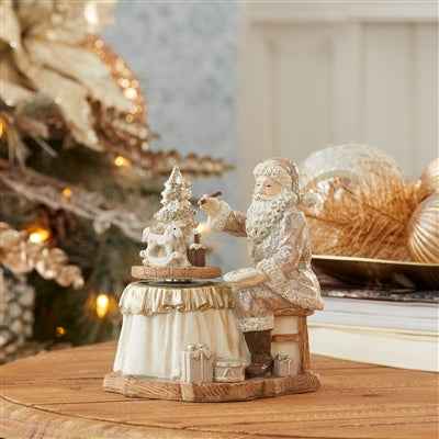 Santa's Toymaker Workshop Figurine