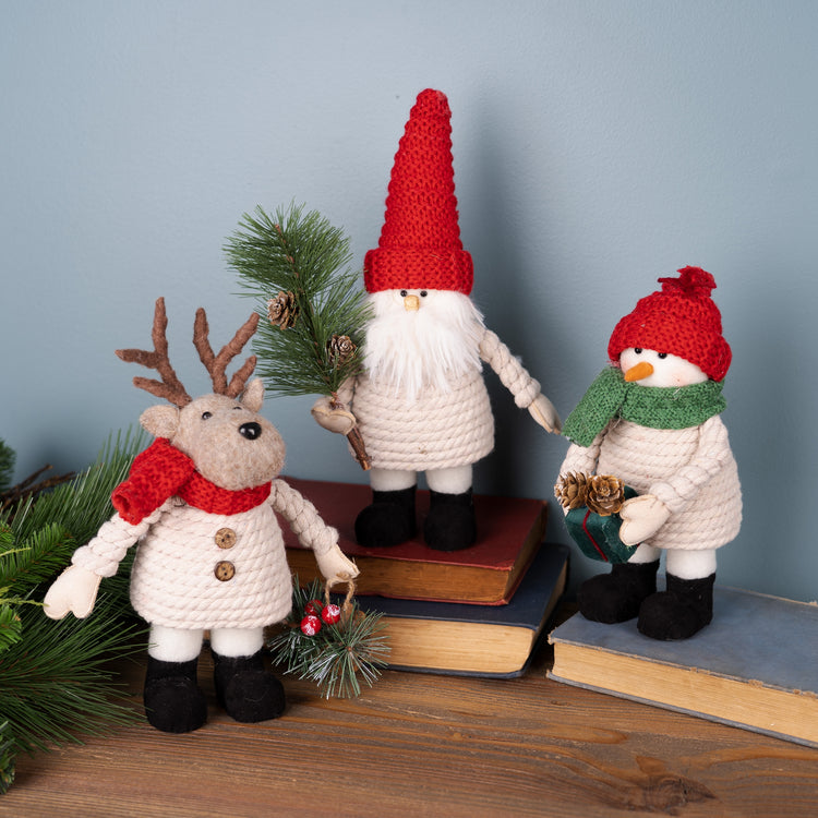 Knitted Christmas Figurines