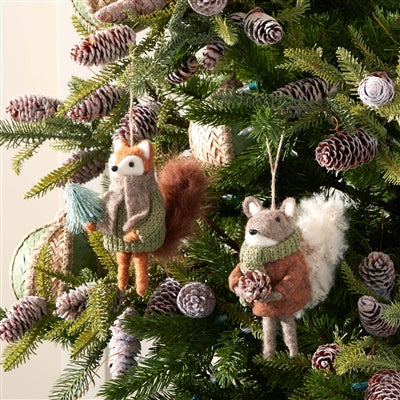 Fox Plush Ornament