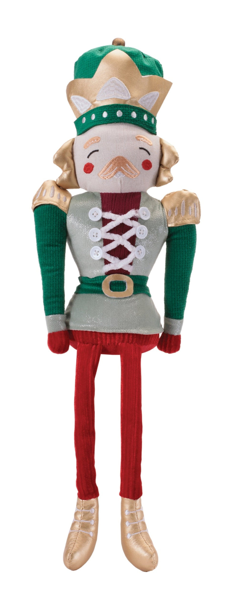 Nutcracker Plush Ornament