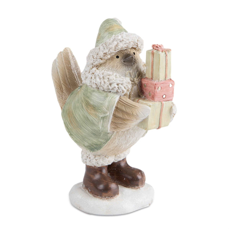 Winter Gift Bird Figurine