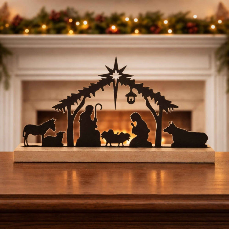 Holy Night Nativity Tabletop Décor