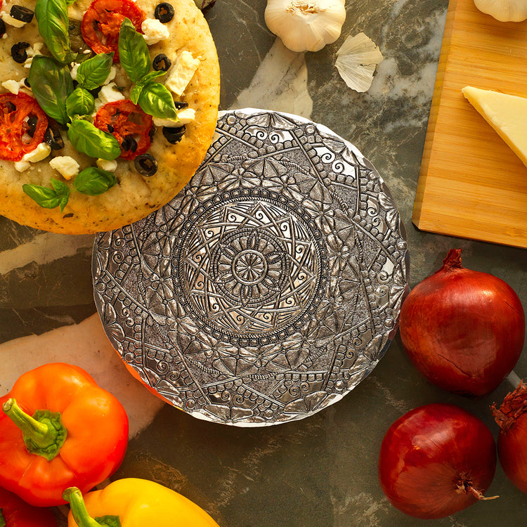 Amalfi 8" Round Trivet - Wendell August Forge