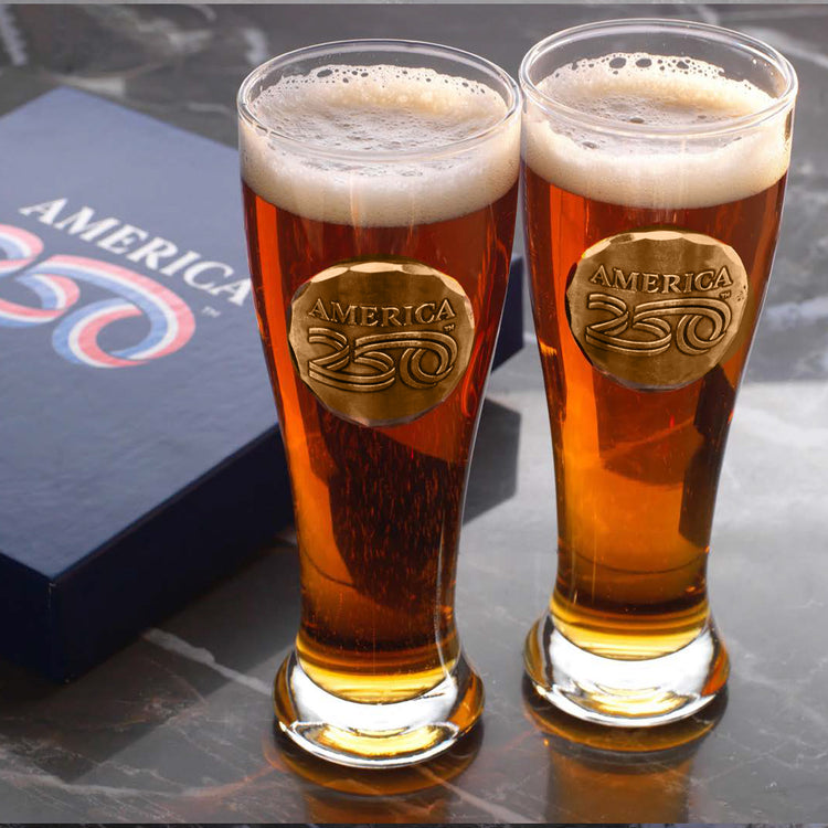 America250 2-Piece Pilsner Commemorative Gift Set (Bronze)