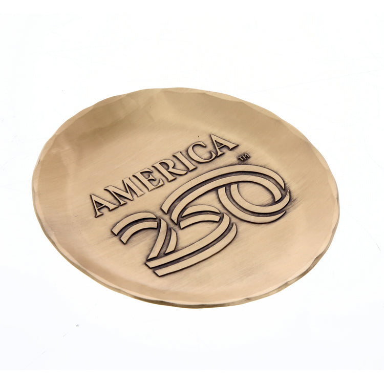 America250 Commemorative Bronze Coaster Featuring America250 official logo