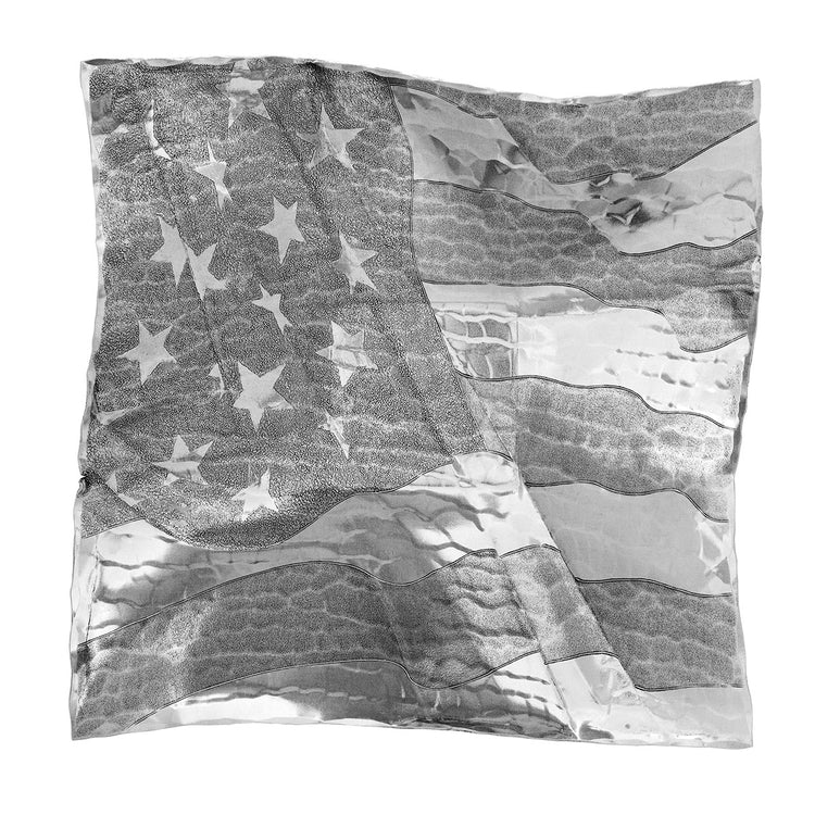 American Flag Wavy Bowl