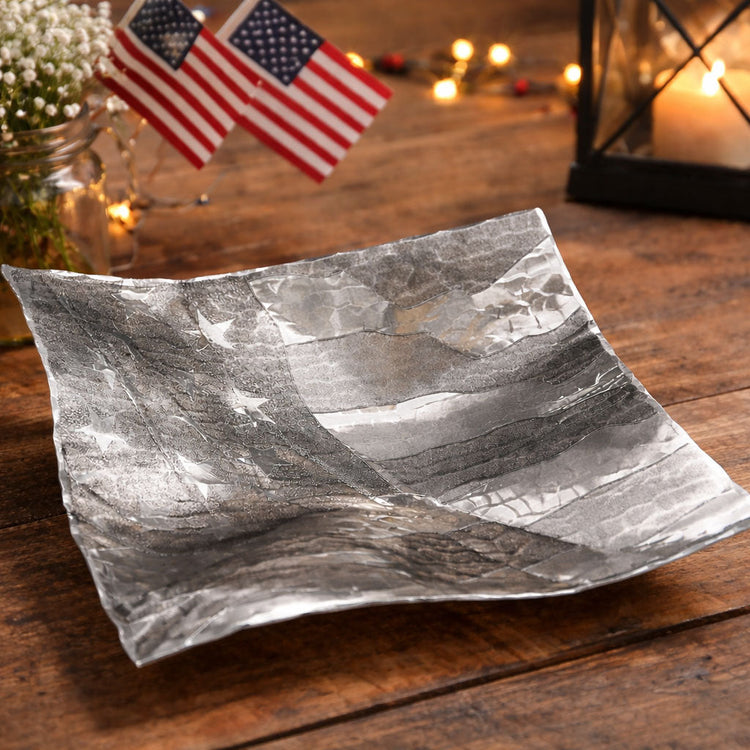 American Flag Wavy Bowl- America250 Edition 