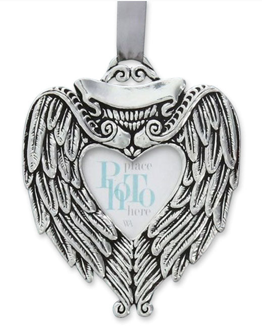 Angel Wing Picture Frame Ornament 
