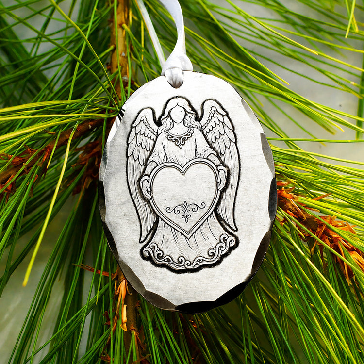 Angel Wishes Ornament- Wendell August Forge
