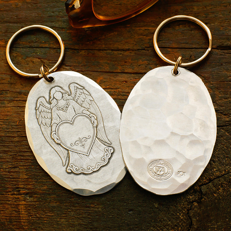 Angel Wishes Keychain