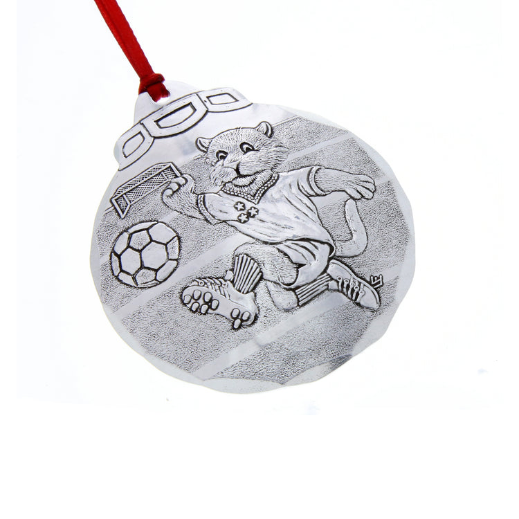 Soccer Tiger Ornament