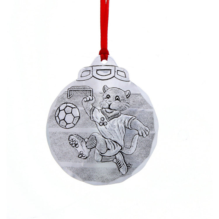 Soccer Tiger Ornament 
