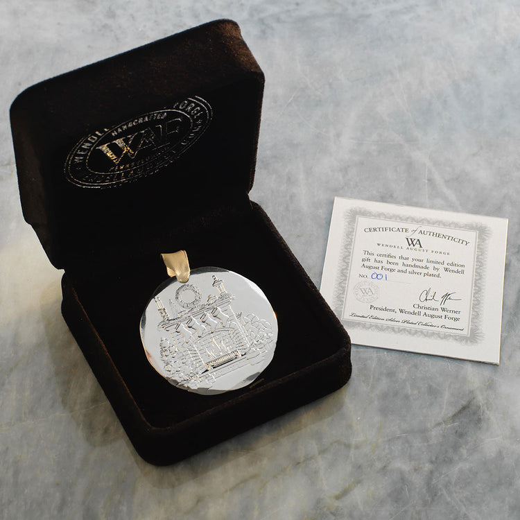 Limited Edition Silver Plated 2026 Annual Ornament - Cozy Christmas Hearth