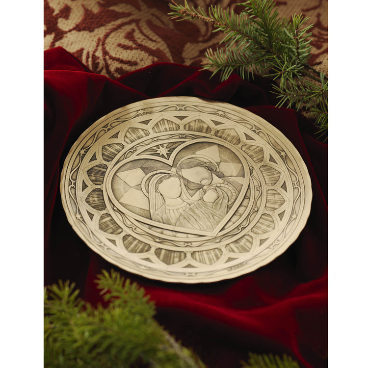 2023 Annual Christmas Plate- Heart of Christmas (Bronze)