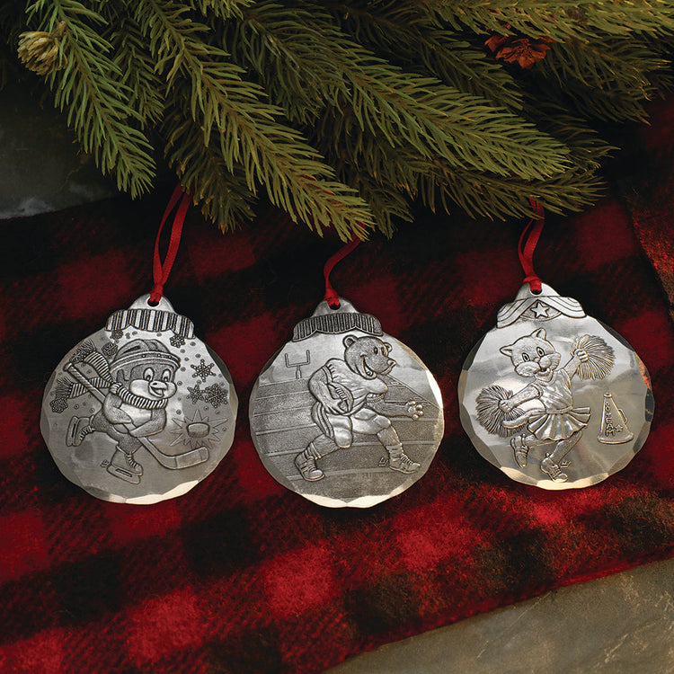 Basketball Lion Ornament - Wendell August Forge